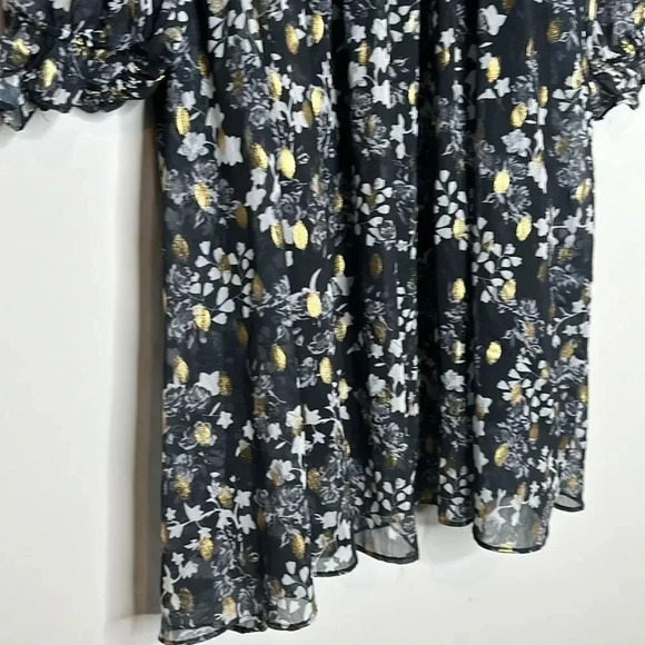 FLORAL PRINT BABYDOLL DRESS - Picture 5 of 9